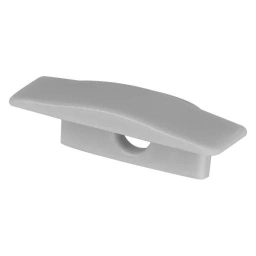 Endestykke for flat profil 3, med hull (2 stk.)