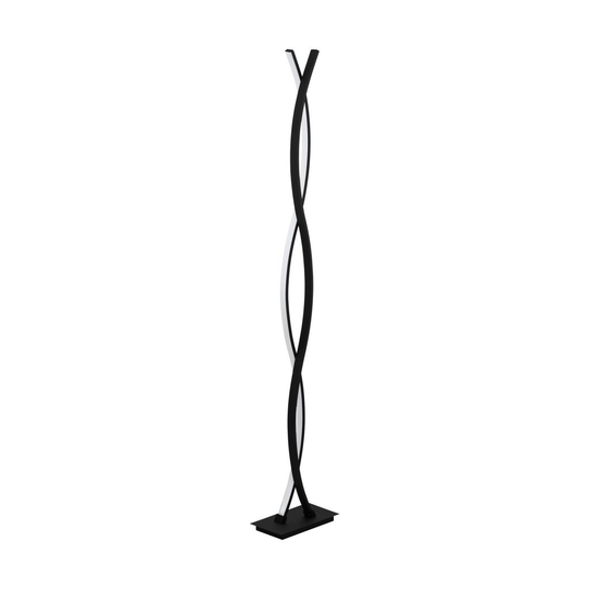 Lasana 3 floor lamp LED (Sort)