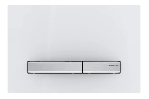 Geberit Sigma50 Betjeningsplate, Alpinhvit