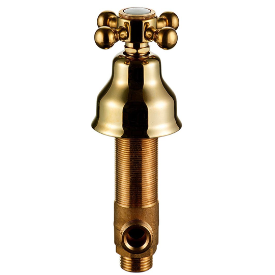 Tapwell Vlv284 Avstengningskran for Benkeplate Oksiderende Messing