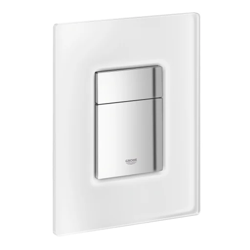 Grohe Skate Cosmopolitan betjeningsplate med glass, stor, da Vinci satin