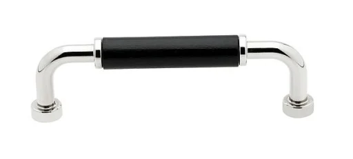 Gustavsberg H2 Håndtak 108 mm, Sort tre/Krom