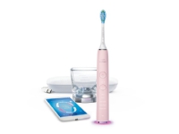 Philips HX9924/27, Voksen, Sonisk tandbørste, Daglig pleje, Dyb rensning, Gum pleje, Blegning, 62000 Omdrejninger pr. minut, Lyserød, Hvid, LED