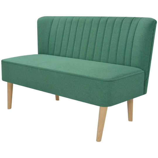 vidaXL stofsofa 117x55,5x77 cm grøn
