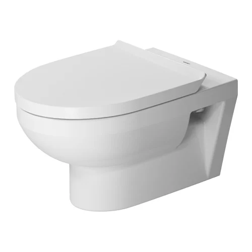 Duravit DuraStyle Basic vegghengende toalett med HygieneGlaze, rimless, hvit