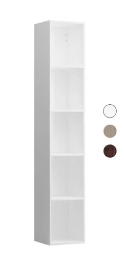 Laufen Val Høyskap 30x170 cm, Mørk alm