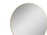 Luxor Ø100CM LED spejl - Luxor Ø100 CM LED spejl, Mat Guld, 230 V, Nettilslutning