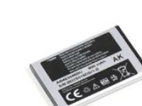 Samsung GH43-02483A, Batteridrevet, Sort, Hvid, 800 mAh, - Samsung Mobilephone: S3030, SGH-E250, SGH-E420, 1 stk