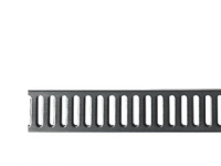 Unidrain rist i 3 mm massiv AISI 304 rustfri stål til ClassicLine ramme - model Column i længde 800 mm
