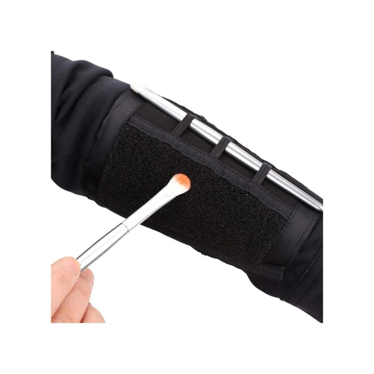 Armbånd til rensning af makeupbørste