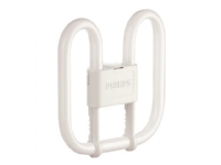 Philips PL-Q 4 Pin - Ikke-integreret kompakt fluorescerende lyspære - form: 2D - GR10q - 28.4 W - klasse G - strålende hvidt lys - 2700 K