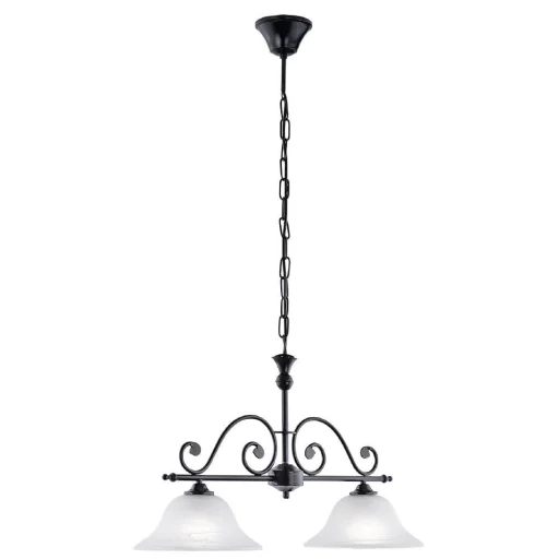 Murcia Pendel H1100 sort, E27, 2X60W