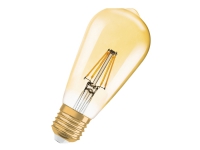 OSRAM Vintage 1906 LED CLAS ST - LED-filament-lyspære - form: ST64 - klar finish - E27 - 2.8 W (tilsvarende 21 W) - klasse F - varmt hvidt lys - 2400 K