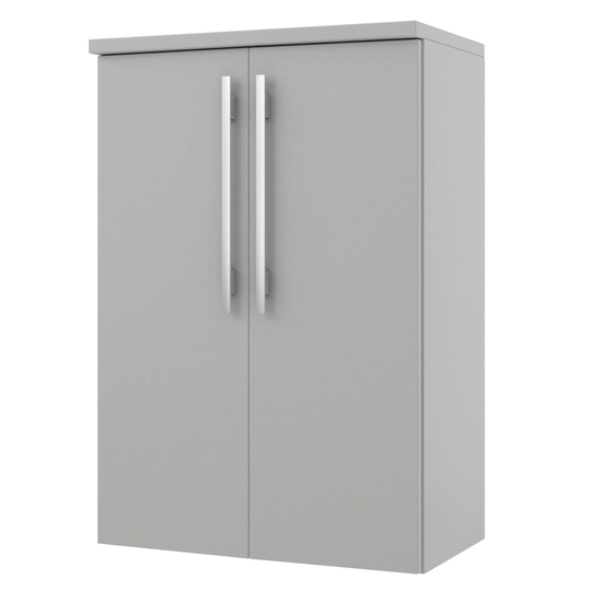 Linn Bad Ingrid Smal Sideskap (Kommode) Grå Matt / 60cm 2 Dører