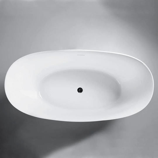 Sanipro Paris Frittstående Badekar 150 Hvit / 150cm