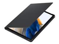 Samsung EF-BX200 - Flipomslag til tablet - mørkegrå - for Galaxy Tab A8