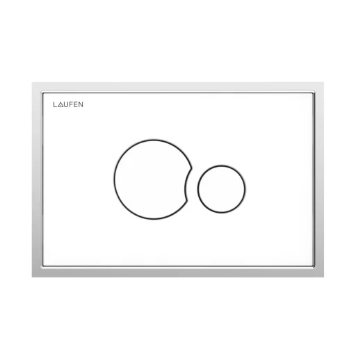 Laufen LIS betjeningsplate AW106 duo flush white