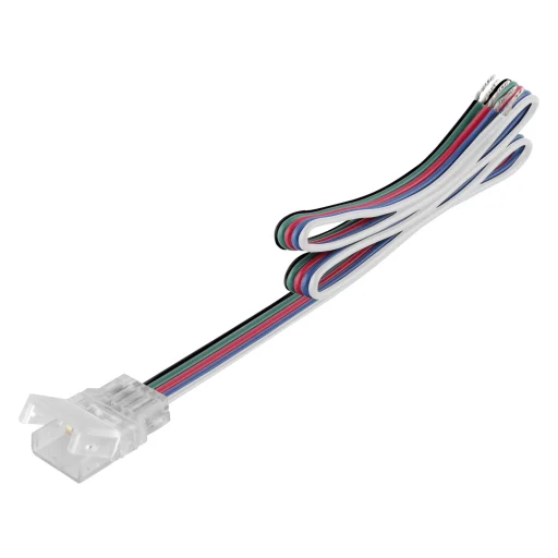 Ytelsesbeskyttet kontakt RGBW 5 pins, 500 mm (2 pakke)