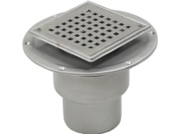 Blücher 110 mm afløbsskål til smøremembran, uden studs, lodret