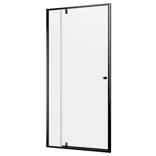 Sealskin Contour Dusjnisje B90-100 - Pivotdør Svart Matt / 100cm Klart Glass