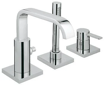 Grohe Allure 3 Hulls Kar-/dusjarmatur, Krom