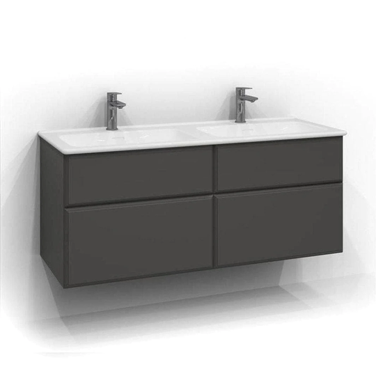 Svedbergs Forma Kant Servantskap 120cm Dobbel / 45cm Skifergrå