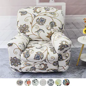 stretch recliner sofatrekk lenestol sofa slipcover (1 seteputetrekk, 2 armlentrekk, 1 ryggtrekk) møbelbeskytter for barn, kjæledyr, hunder, katter