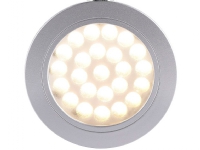 Cambio Skabsspotsæt LED 3x2W alu inkl. påbygningsring og driver