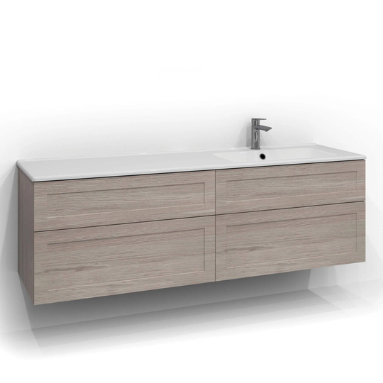 Svedbergs Forma Ramme Servantskap 160cm / 45cm Blond eik