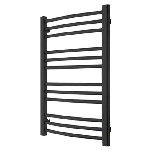 TVS Nemo 12 Håndkletørker t/Sentral-/Fjernvarme 785x510 mm, Sort