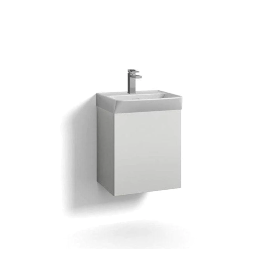 Svedbergs Skapa D25/d35 Dør Slim Servantskap 45cm / 35cm Hvit Matt