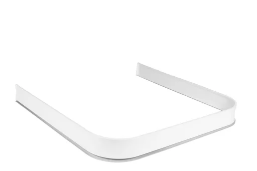 Leijma Stabil gulvskinne, u-formet, 92x92x92 cm, hvit