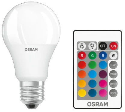 Osram LED lyspære med fjernkontroll , E27