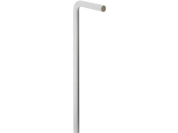 Primeo afløbsrør - 32x220x680mm hvid plast