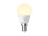 Nordlux Smart - LED-lyspære - form: G45 - E14 - 4.7 W - klasse F - varmt til koldt hvidt lys - 2200-6500 K - mælkefarve