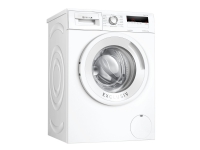 Bosch Exclusiv Serie | 4 WAN2418FPL - Vaskemaskine - bredde: 59.8 cm - dybde: 60 cm - højde: 84.8 cm - frontbetjening - 55 liter - 8 kg - 1200 rpm - hvid