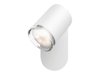Philips Hue White ambiance Adore - Vægspotlys - LED-lyspære - GU10 - 5 W (tilsvarende 50 W) - klasse G - varm hvid til kølig dagslys - 2200-6500 K - hvid