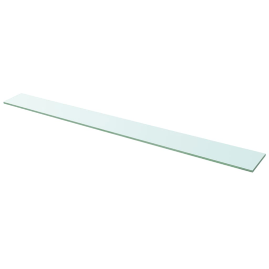 vidaXL hylde glaspanel klar 110x12 cm