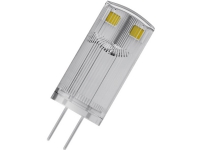 OSRAM PIN 10 - LED - form: T12 - G4 - 0.9 W (tilsvarende 10 W) - klasse F - varmt hvidt lys - 2700 K