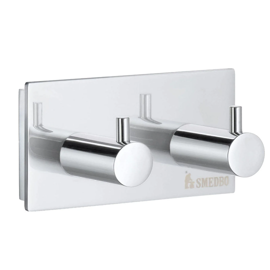 Smedbo Zk356 Dobbel Krok Pool Krom