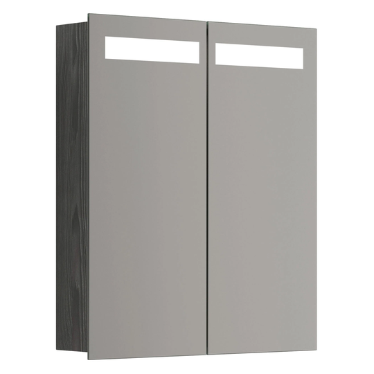 Dansani Mido+ Global Speilskap LED B50-120xh70cm Pine Grey / 60cm