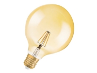 OSRAM Vintage 1906 LED - LED-filament-lyspære - form: G125 - klar finish - E27 - 2.8 W (tilsvarende 21 W) - klasse F - varmt hvidt lys - 2400 K