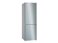 Siemens iQ300 KG36N2IDF - Køleskab/fryser - bund-fryser - bredde: 60 cm - dybde: 66.5 cm - højde: 186 cm - 321 liter - Klasse D - rustfrit stål