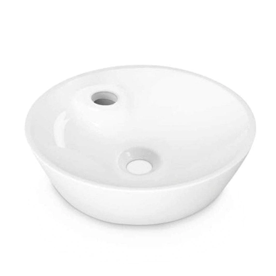 Bathco Lieja BolleservantØ45cm - Porselen Hvit