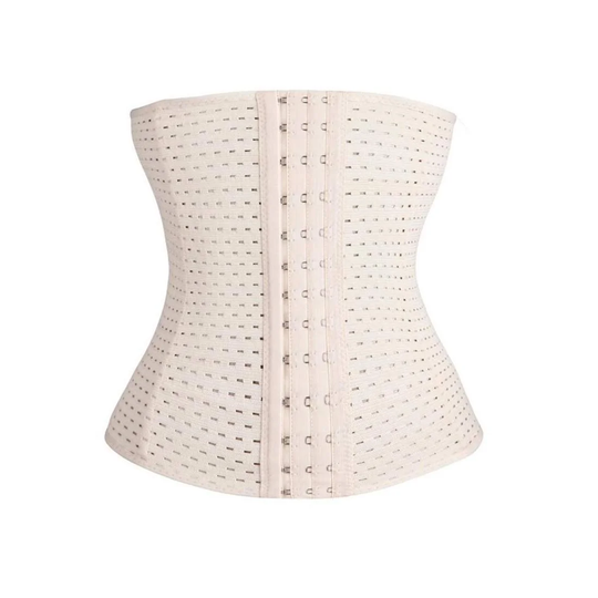 Træningskorset/Waist Trainer for Timeglasfigur - Beige