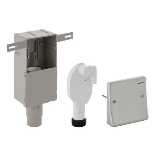 1 "x 50 mm Innebygd vannlås for vaskemaskin Geberit