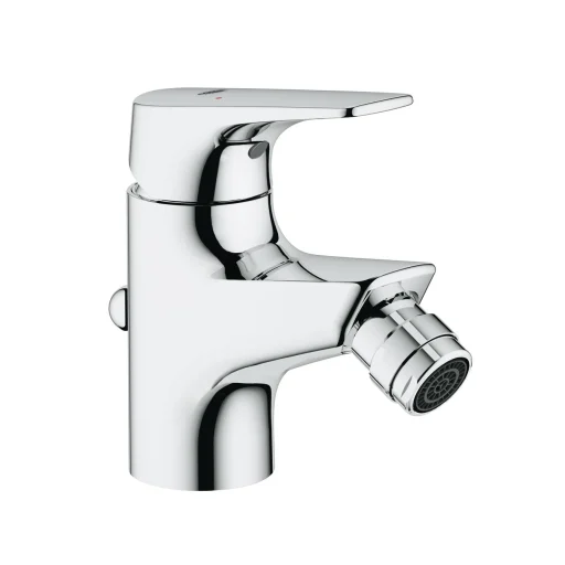 Grohe BauFlow bidetarmatur med løft-opp bunnventil, krom