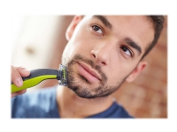 Philips OneBlade QP2520 - Trimmer - trådløs - citrongræs/antracit