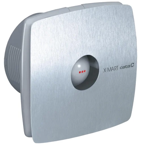 Cata X-Mart 10 vifte m/hygrostat & timer, Rustfrit stål