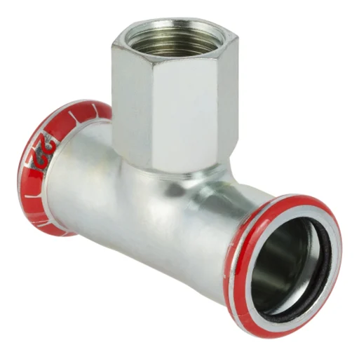 88,9 x 2" x 88,9 mm Tee FZ-hylse/sleeve Mapress